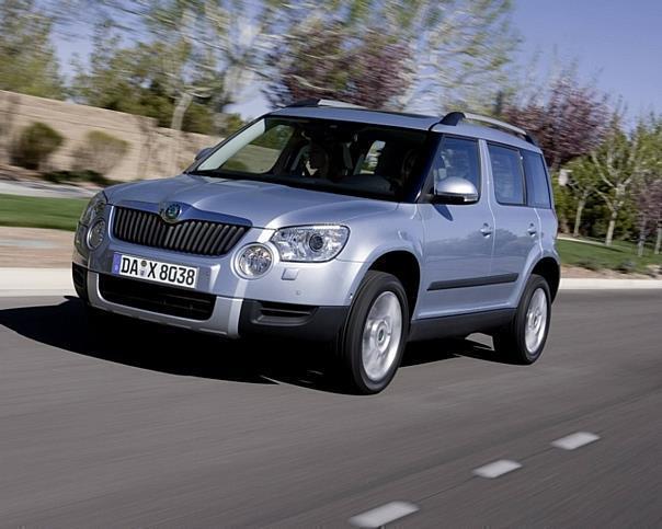 Skoda Yeti hat beim Womens Run die Aufgabe des Führungsfahrzeugs. Foto: Skoda/Auto-Reporter.NET